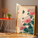Chrysanthemum And Butterfly