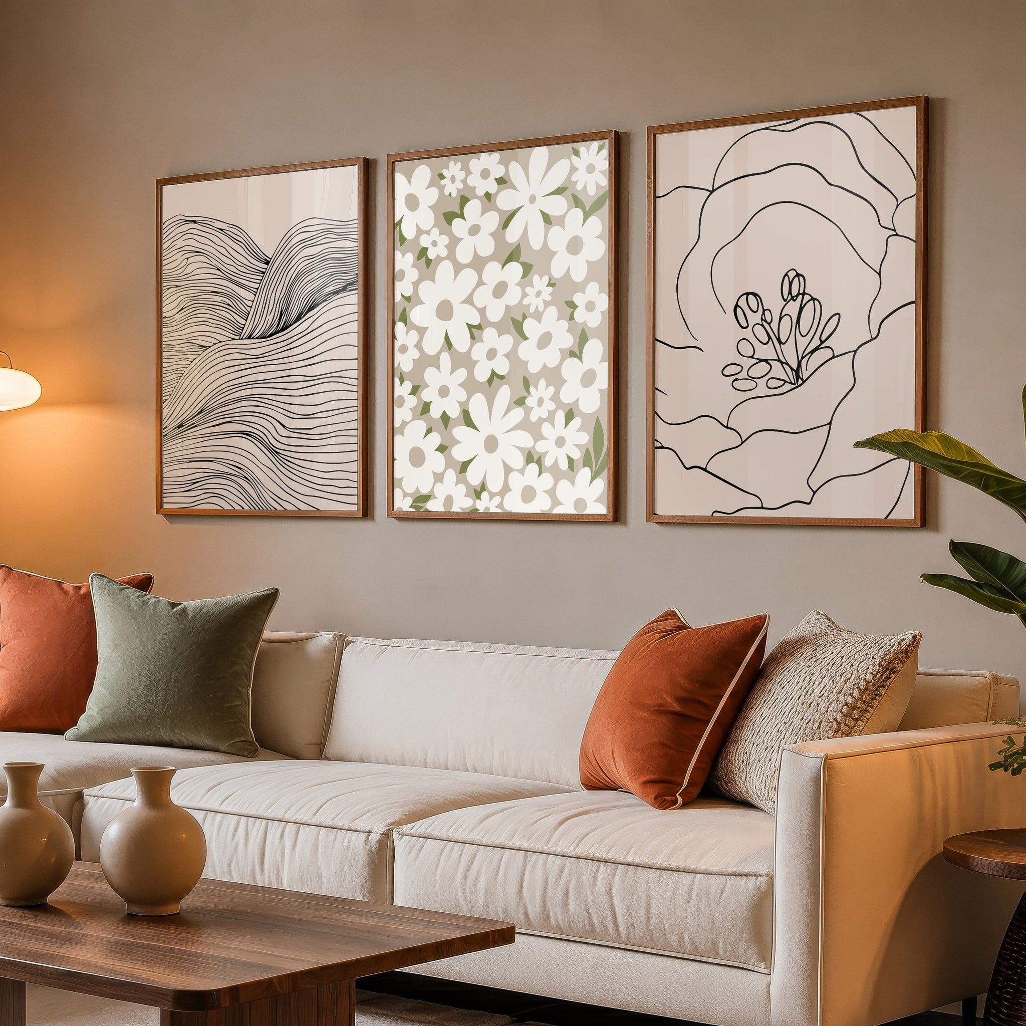 Floral lines