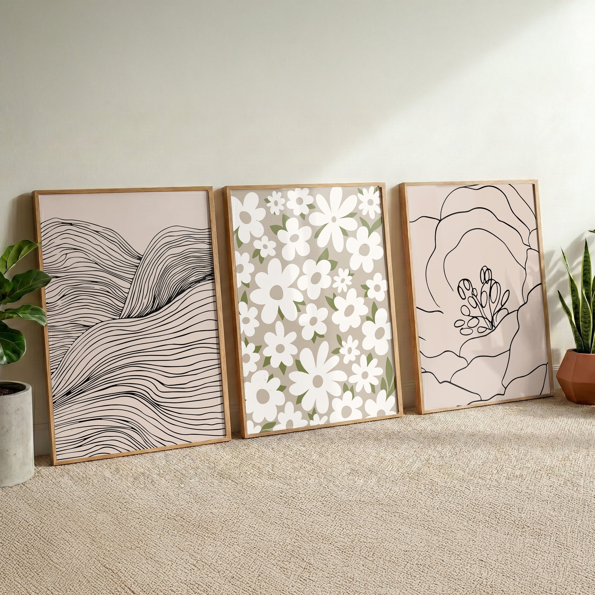 Floral lines