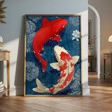 Red Koi Fish