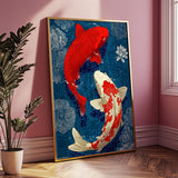 Red Koi Fish